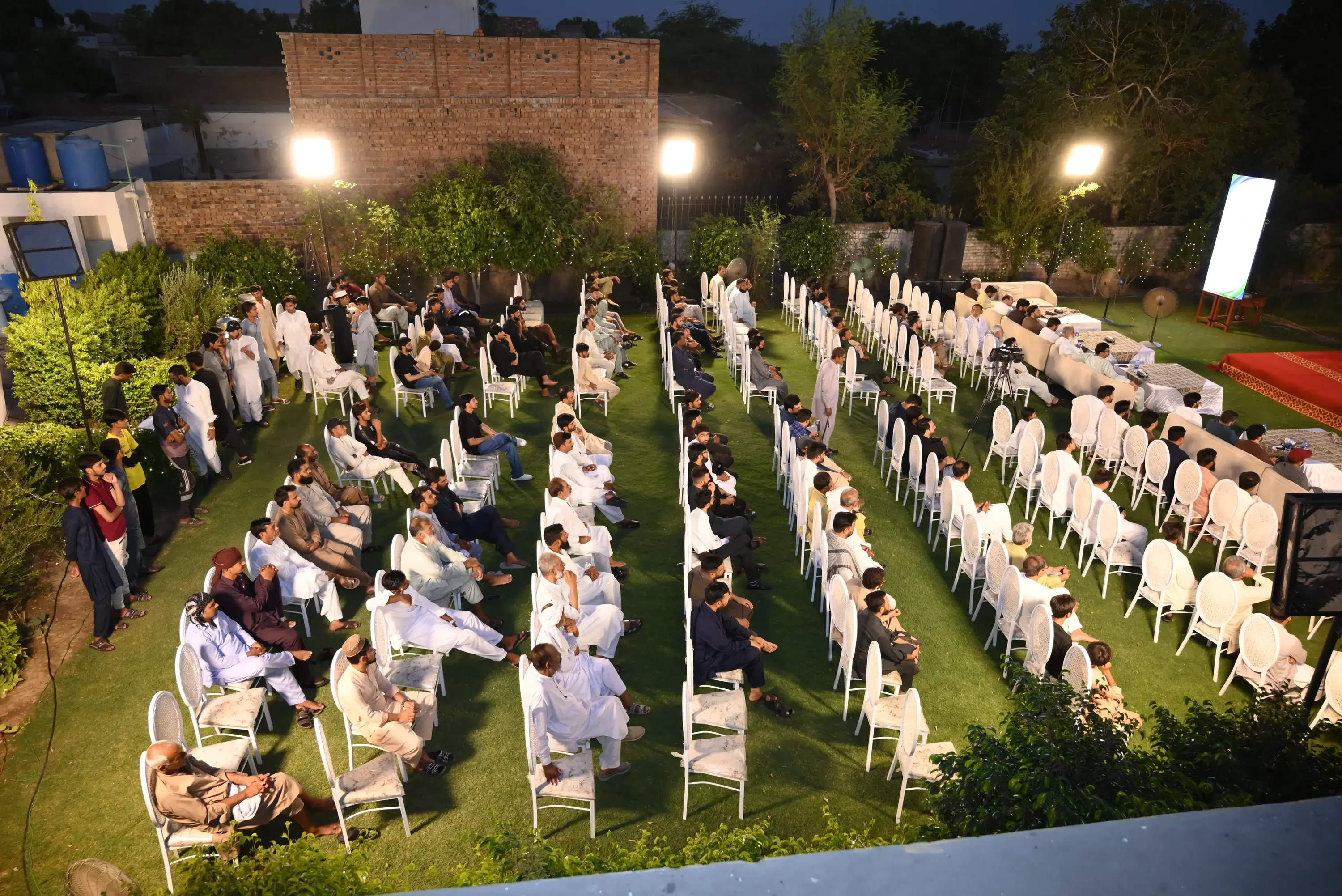 Aerial view of the RTT CVP Summit event grounds