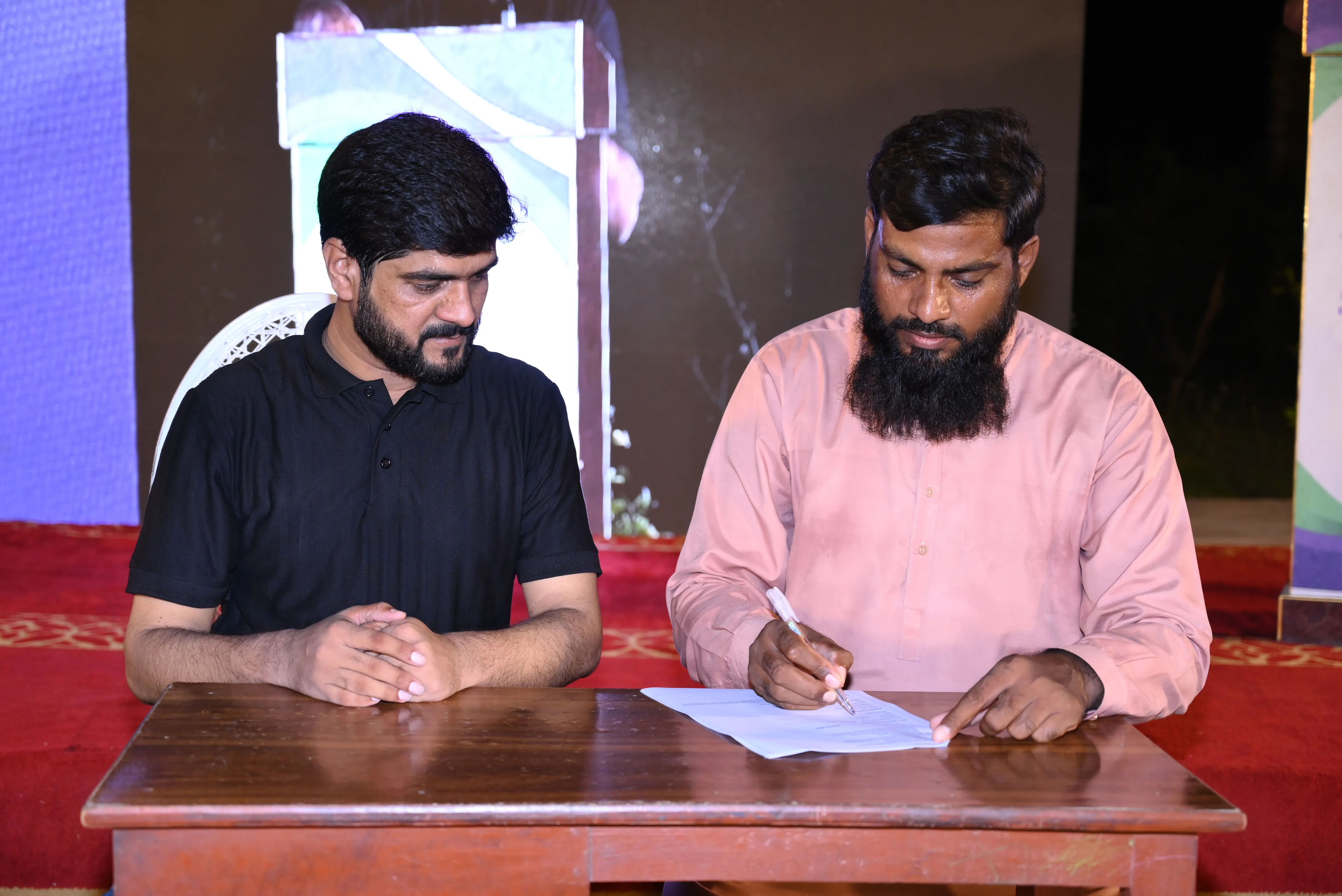 MOU signing with Ghazali School Chak 78 JB